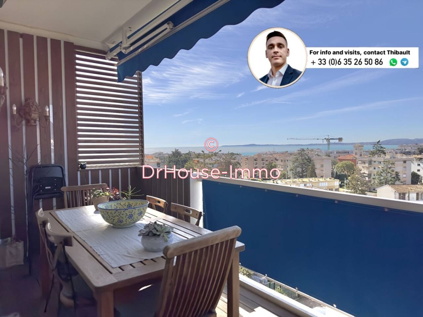 Appartement 3 pièces de 70 m² - Saint-Laurent-du-Var (06700)