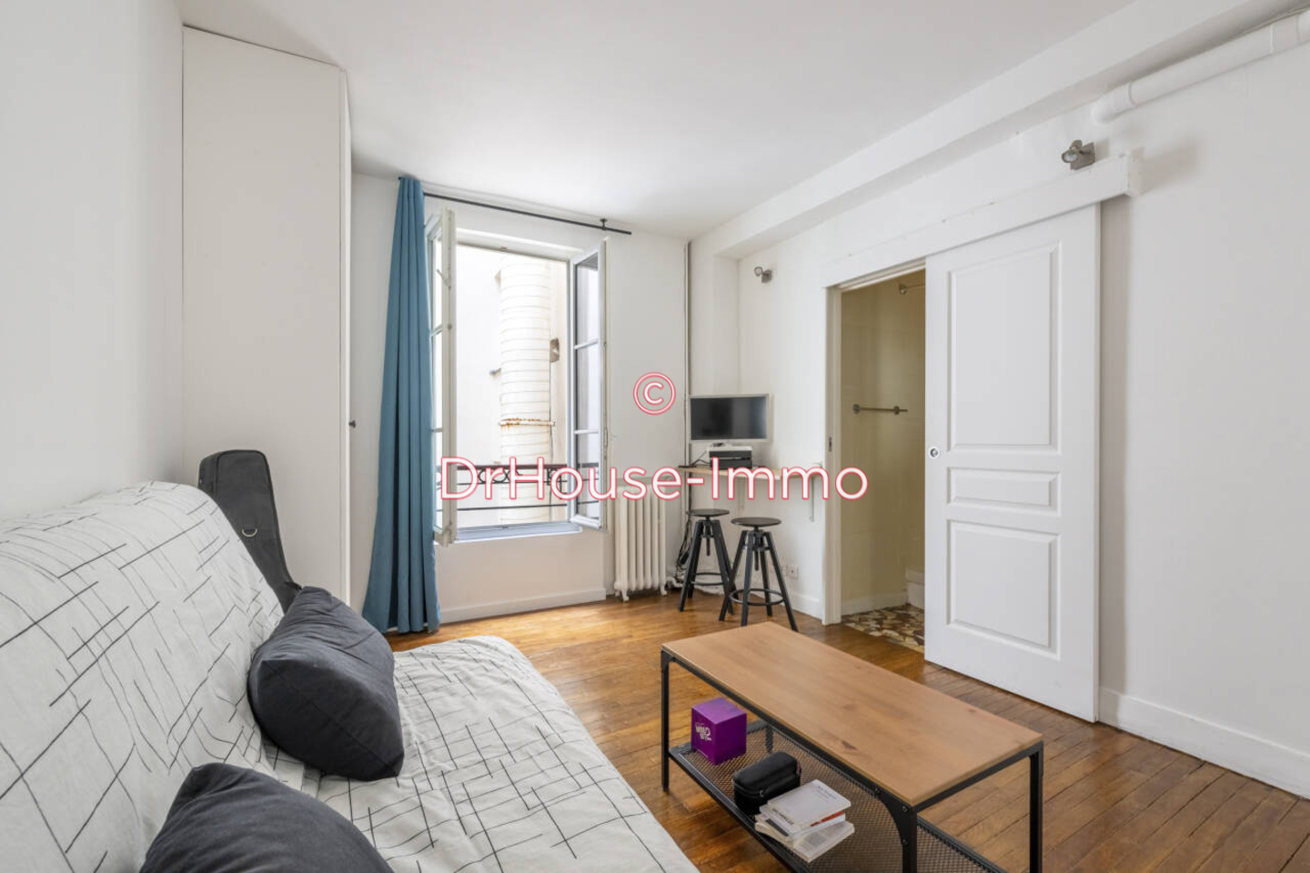 Appartement 1 pièce de 17 m² - Paris (75003)