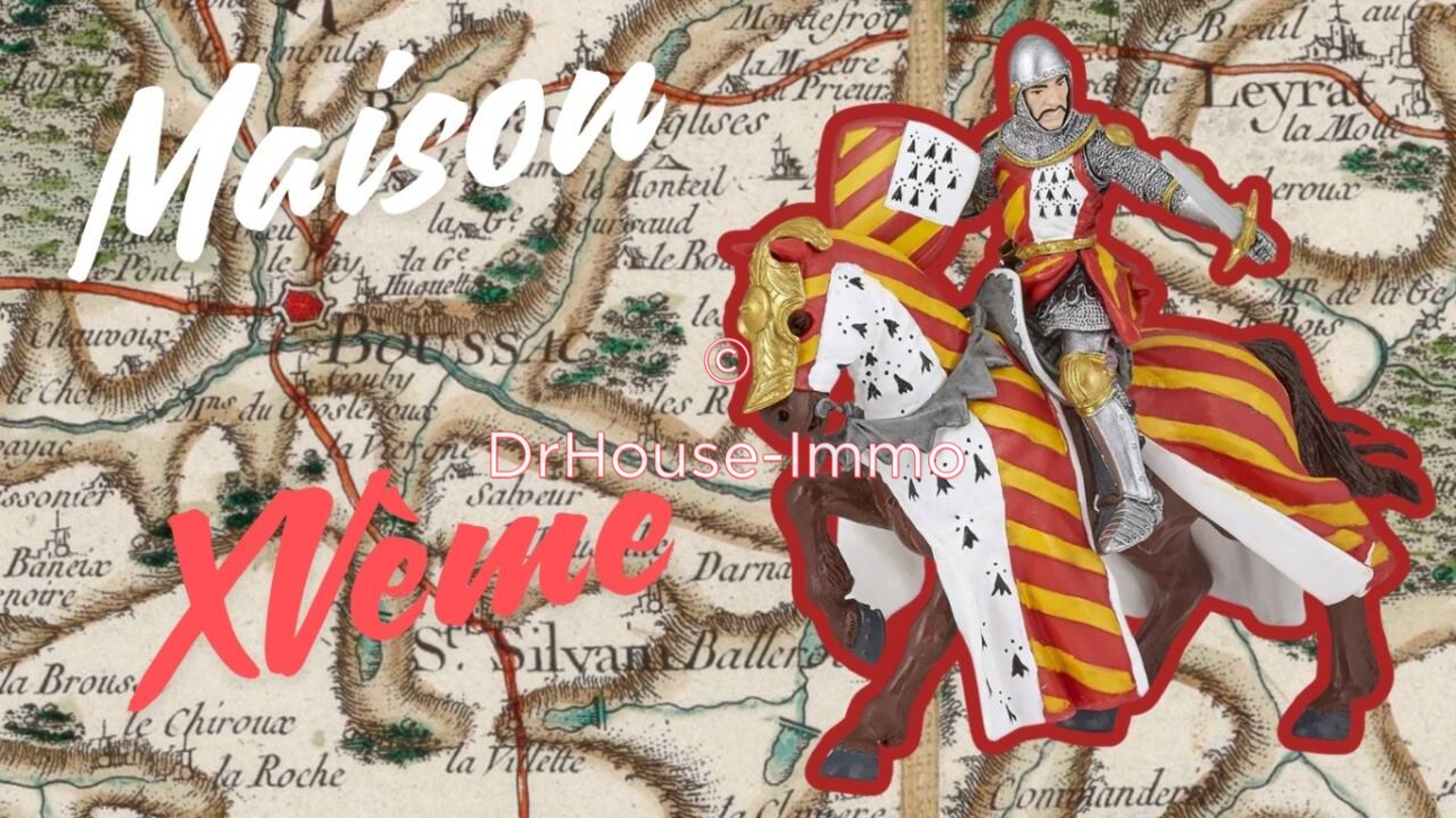 Maison 5 pièces de 180 m² - Boussac (23600)