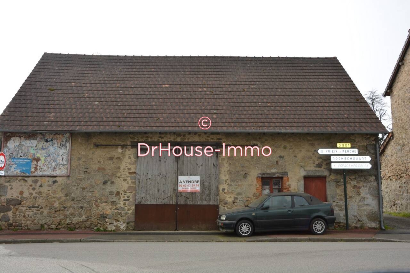 Terrain de 1 555 m² - Bussière-Galant (87230)