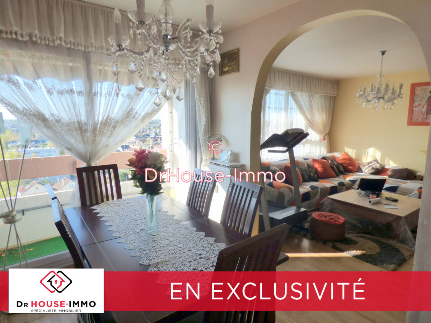 Appartement 4 pièces de 79 m² - Orléans (45000)