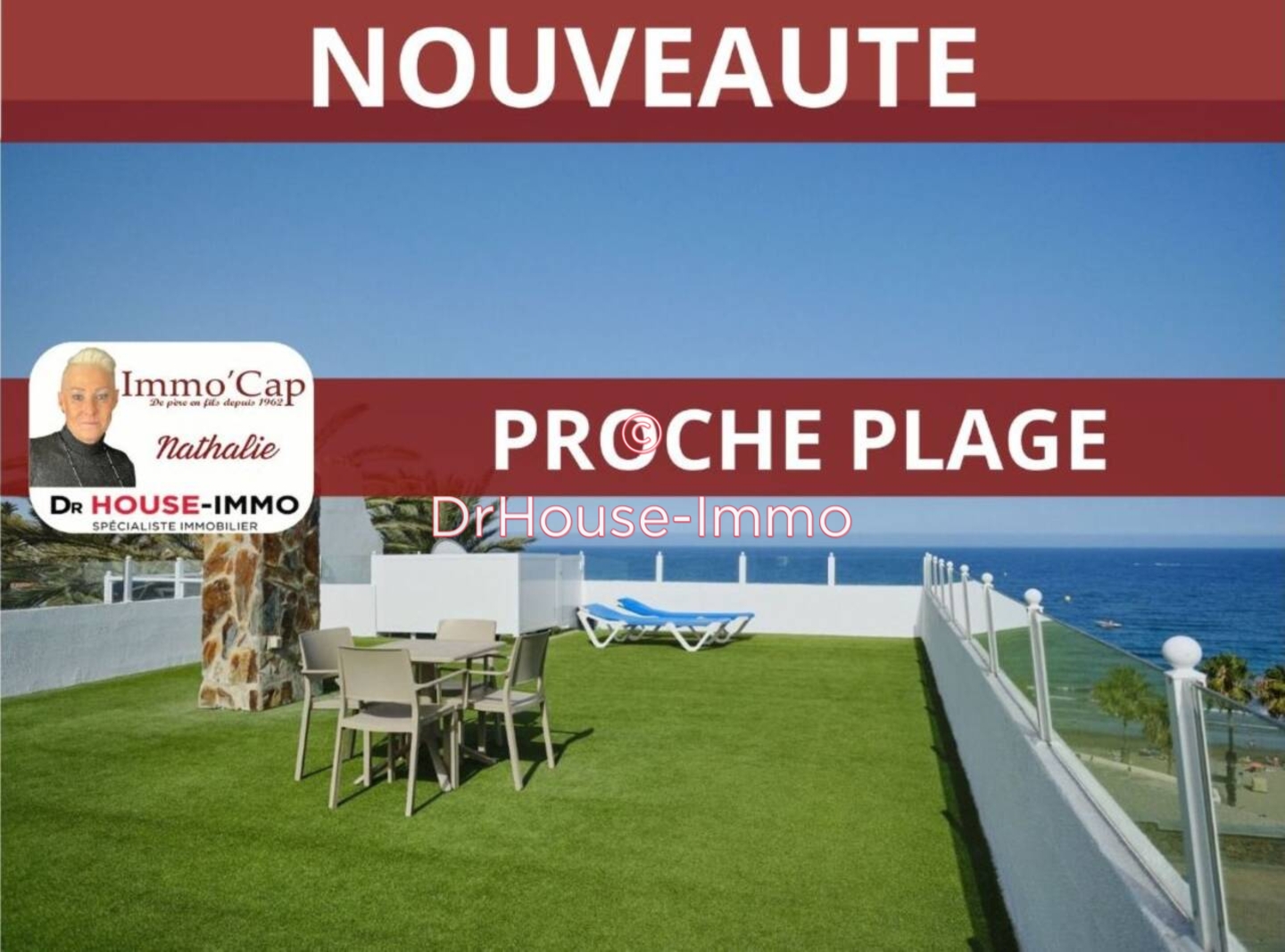 Appartement 1 pièce de 25 m² - Cap d'Agde (34300)