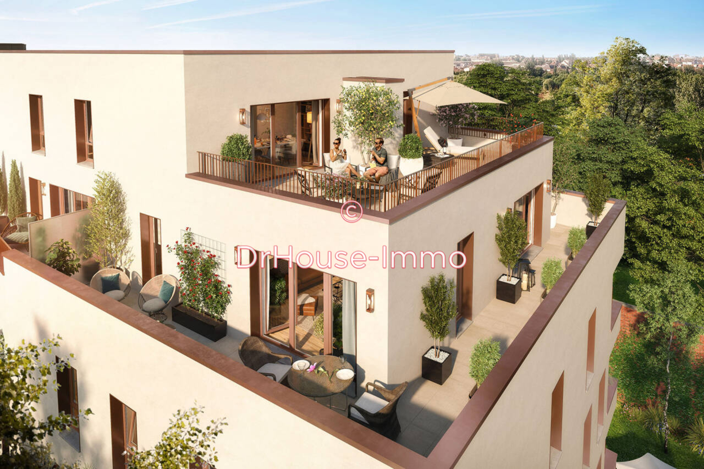 Appartement 3 pièces de 66 m² - Haubourdin (59320)