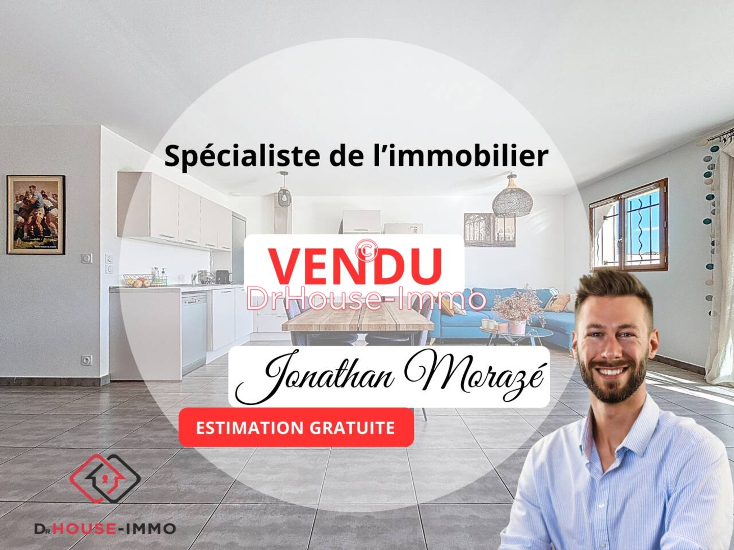 Maison 4 pièces de 81 m² - Fourques (66300)