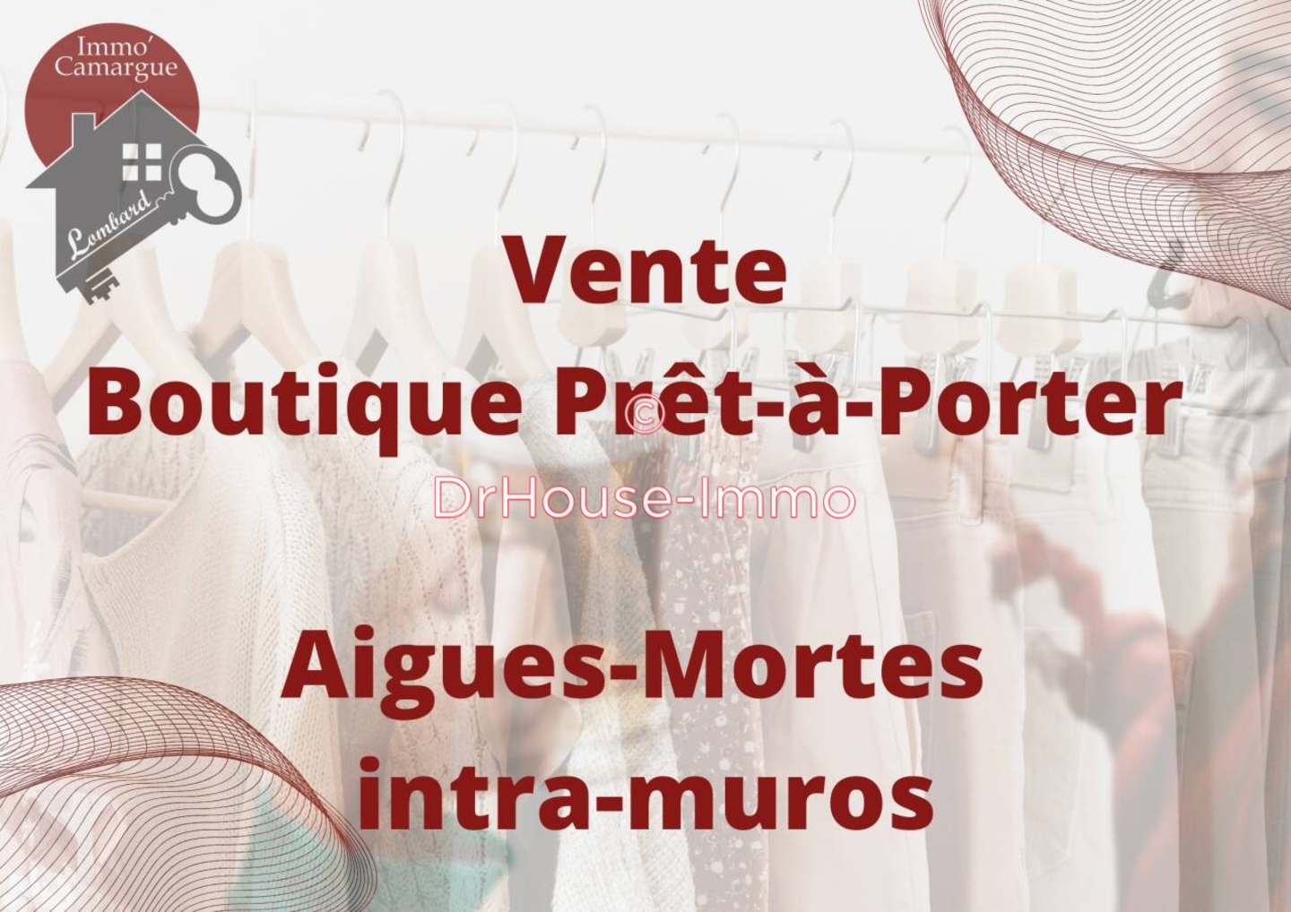 Commerce 1 pièce de 52 m² - Aigues-Mortes (30220)