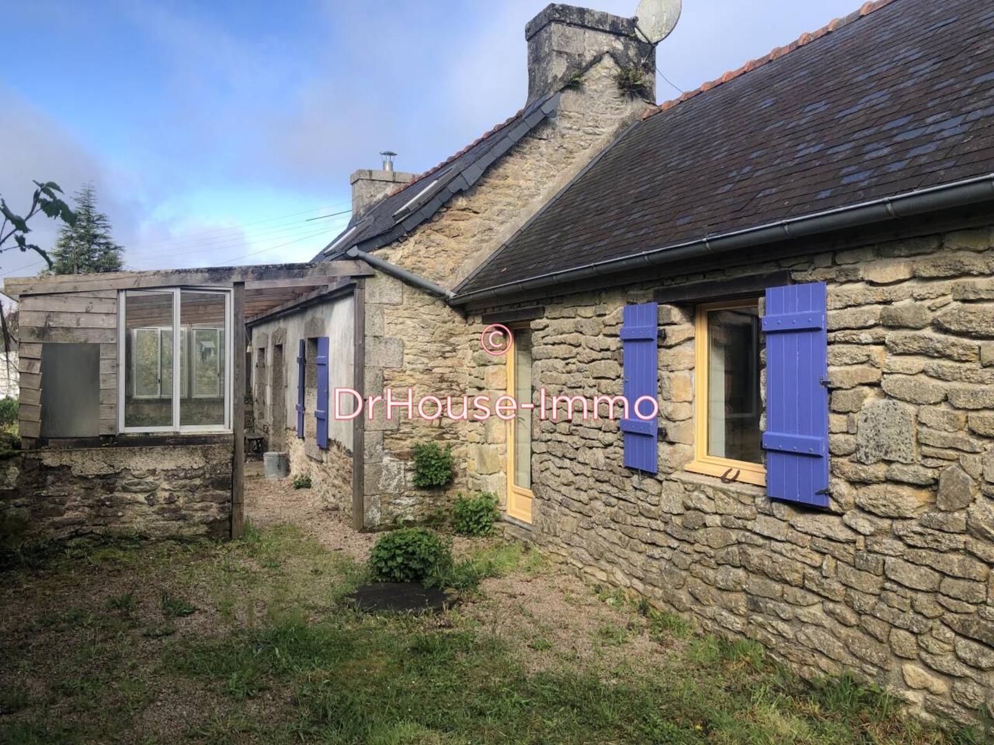 Maison 3 pièces de 60 m² - Berrien (29690)