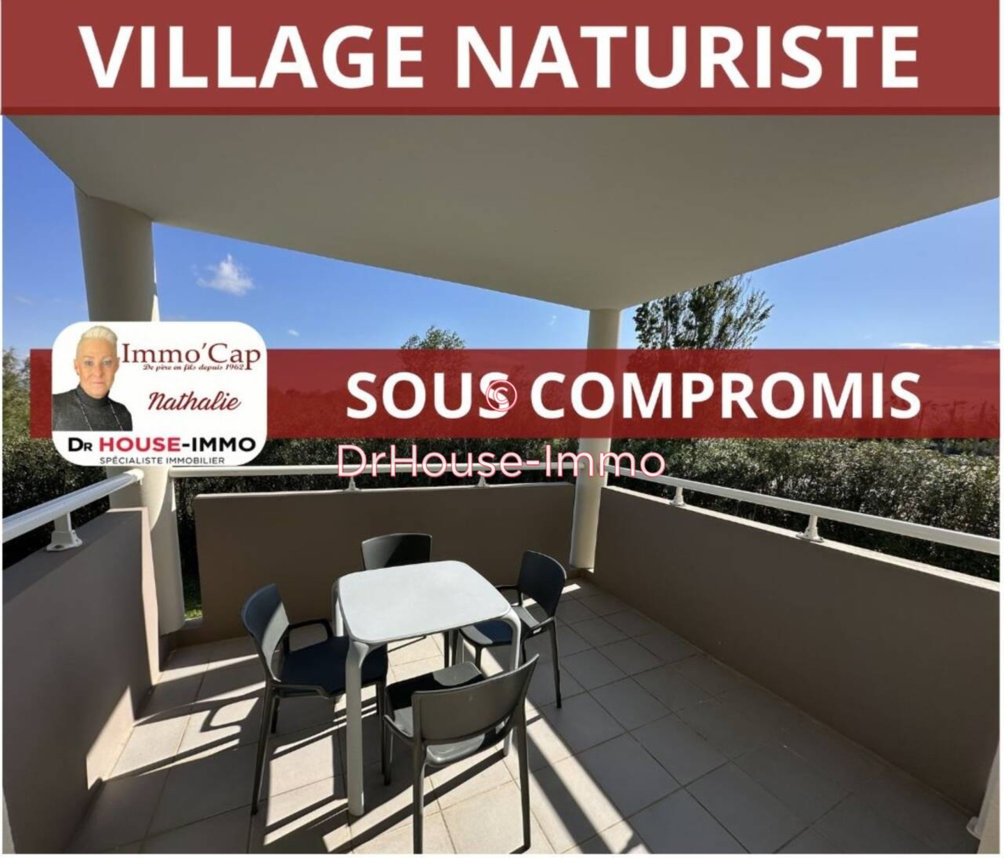 Appartement 2 pièces de 31 m² - Cap d'Agde (34300)