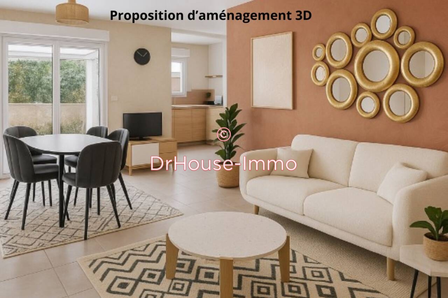 Maison 4 pièces de 83 m² - Castelmaurou (31180)