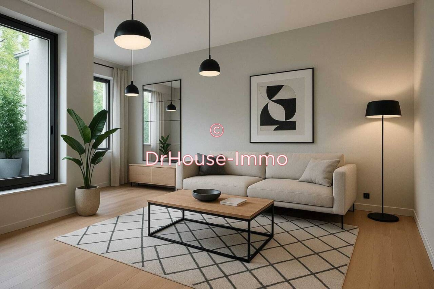 Appartement 4 pièces de 96 m² - Nantes (44000)