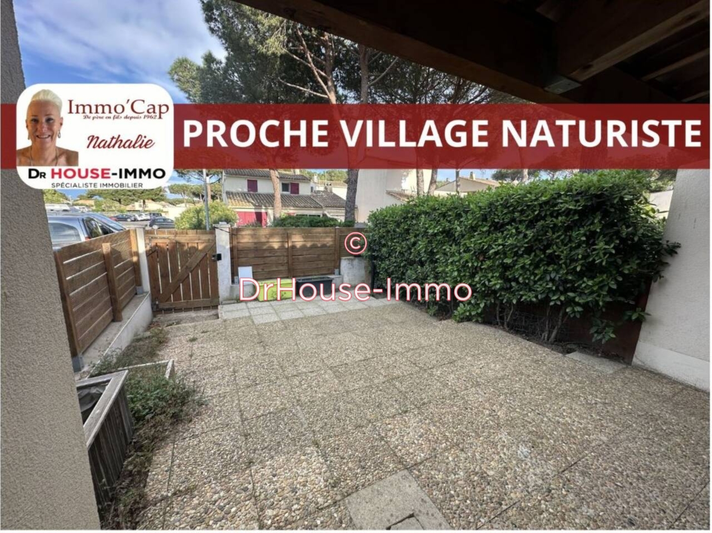 Maison 3 pièces de 37 m² - Cap d'Agde (34300)
