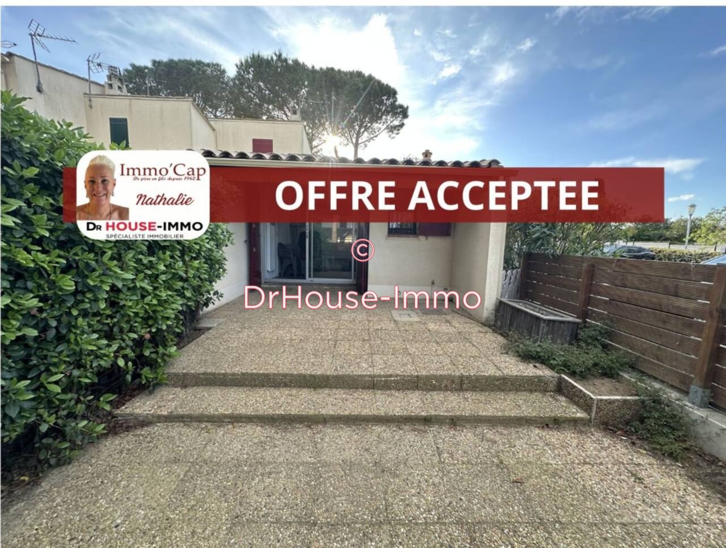Maison 3 pièces de 37 m² - Cap d'Agde (34300)