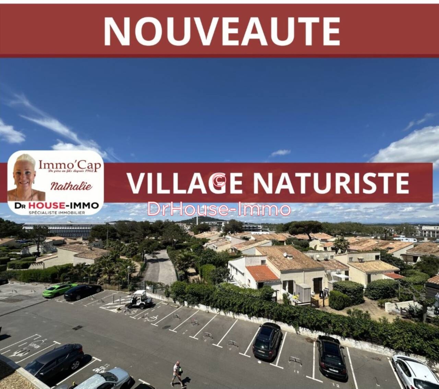 Appartement 2 pièces de 30 m² - Cap d'Agde (34300)