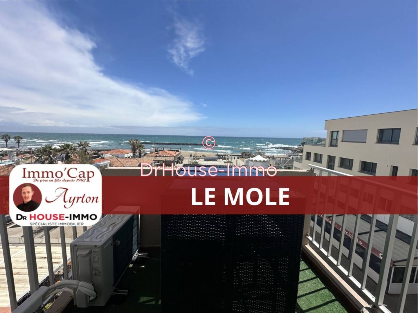 Appartement 1 pièce de 20 m² - Cap d'Agde (34300)