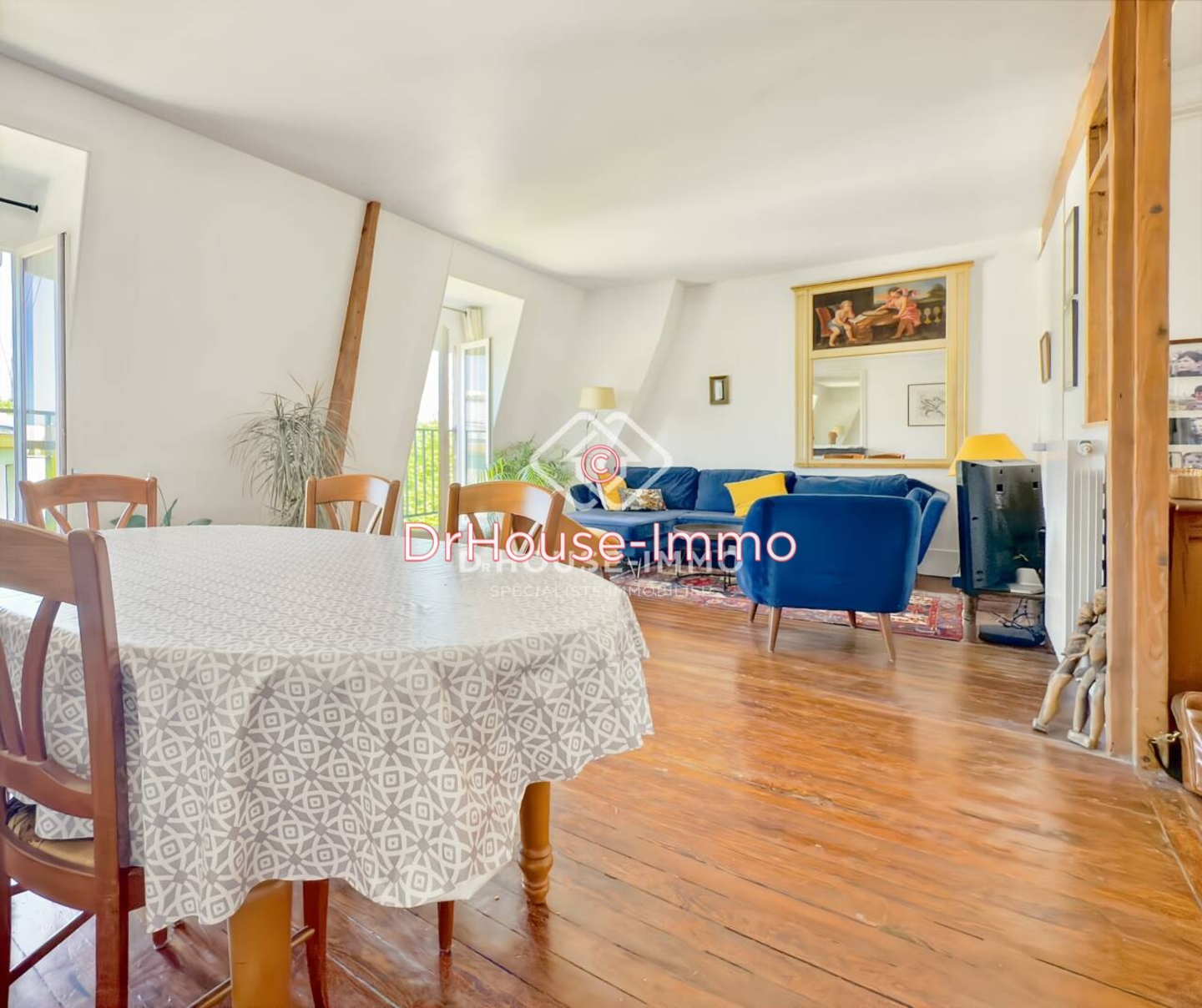 Appartement 5 pièces de 88 m² - Paris (75016)