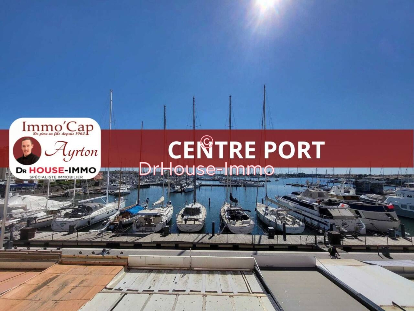 Appartement 2 pièces de 25 m² - Cap d'Agde (34300)