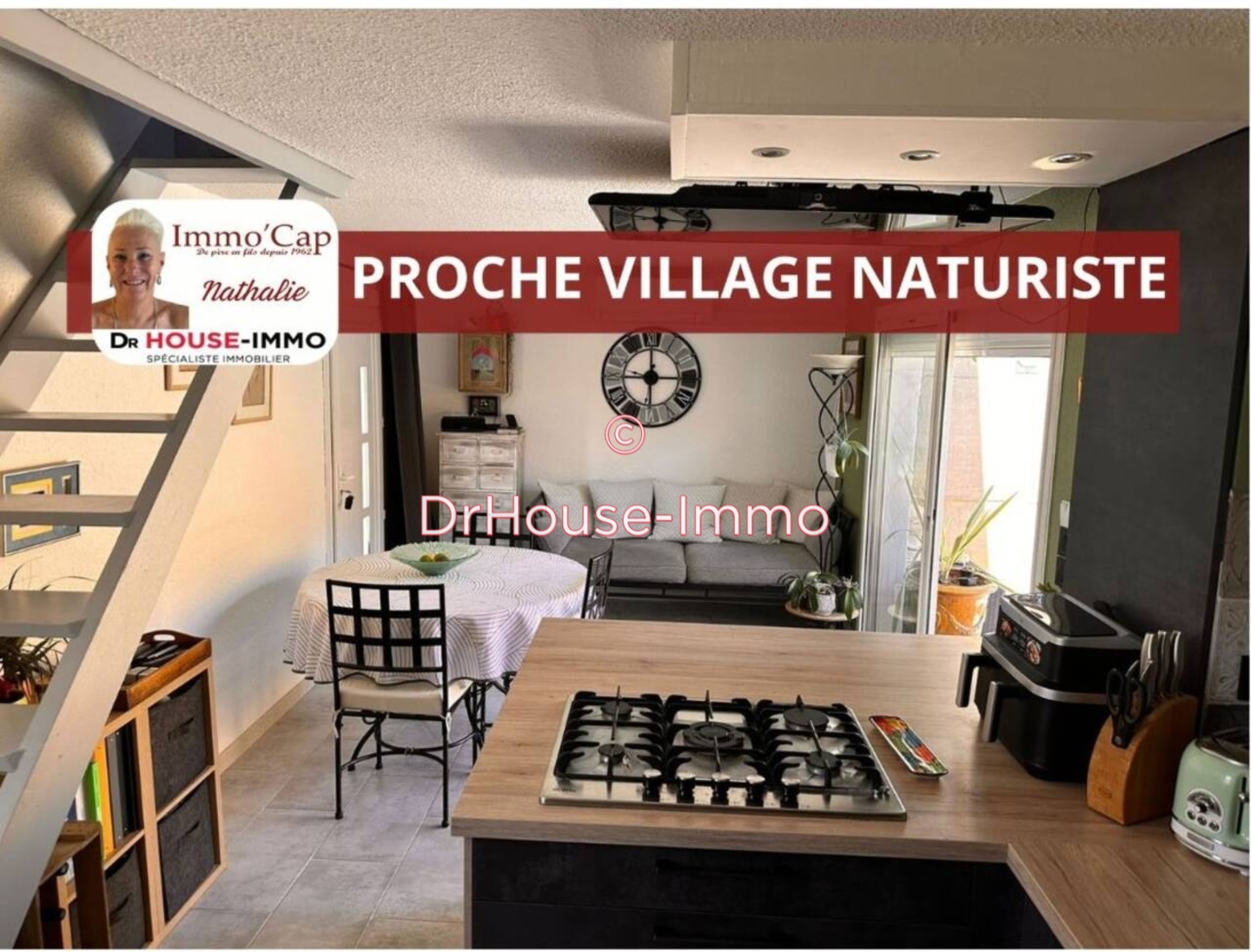 Maison 4 pièces de 46 m² - Cap d'Agde (34300)