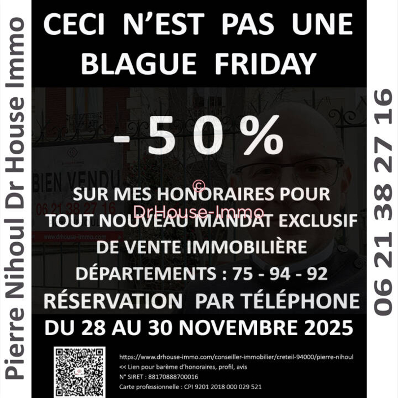 Appartement 4 pièces de 76 m² - Le Perreux-sur-Marne (94170)