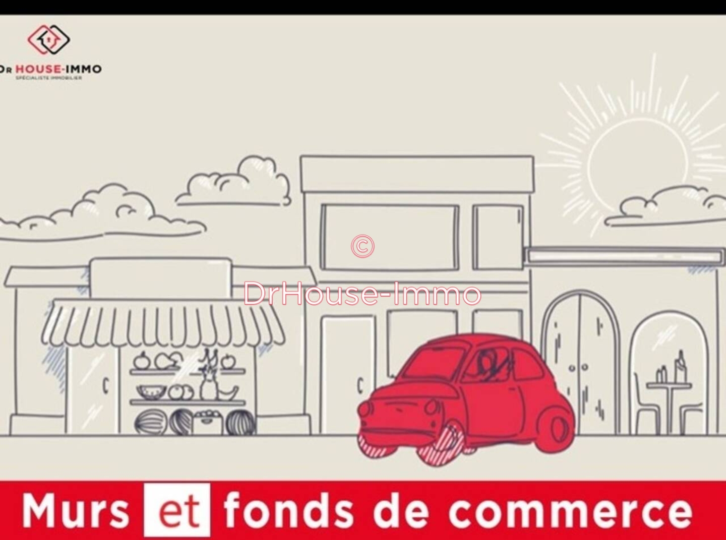 Commerce 1 pièce de 196 m² - Neuilly-sur-Marne (93330)