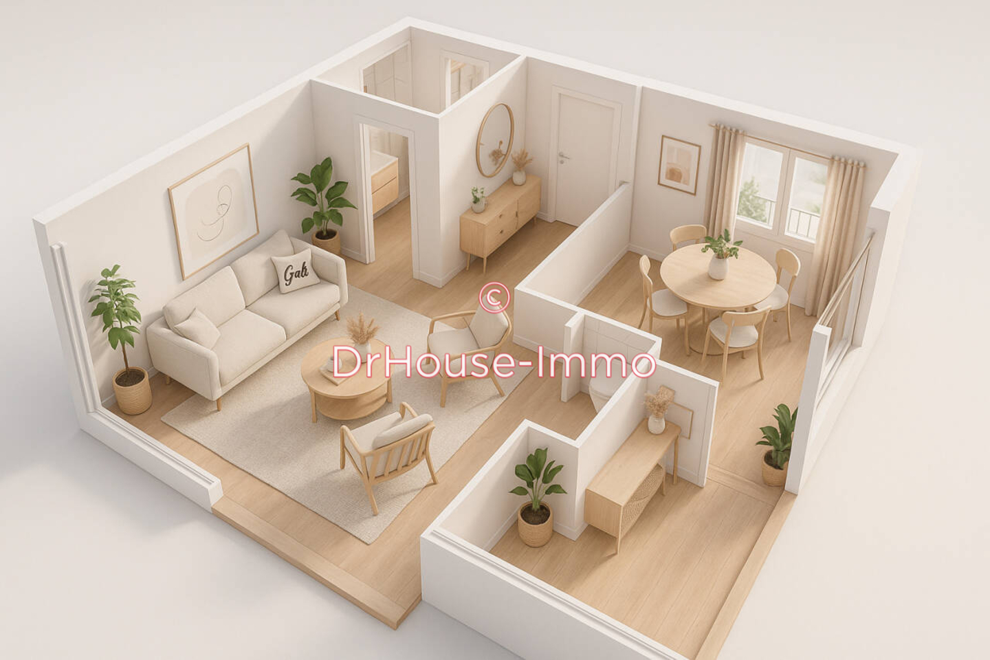 Appartement 1 pièce de 38 m² - Lille (59000)