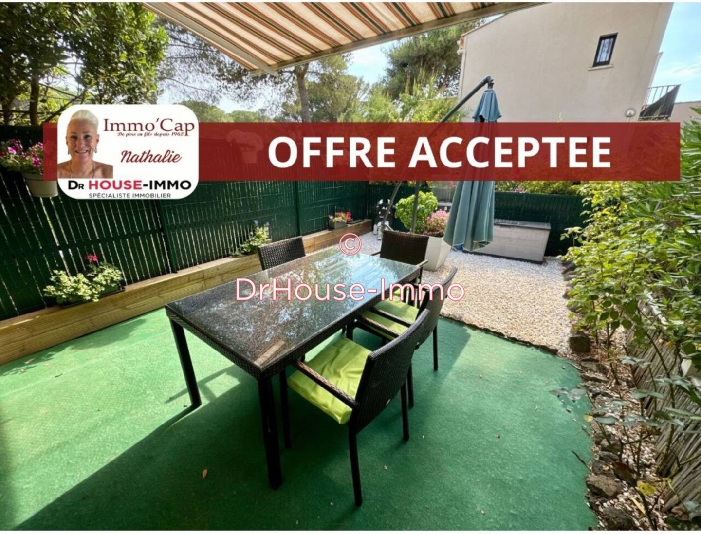 Appartement 3 pièces de 38 m² - Cap d'Agde (34300)