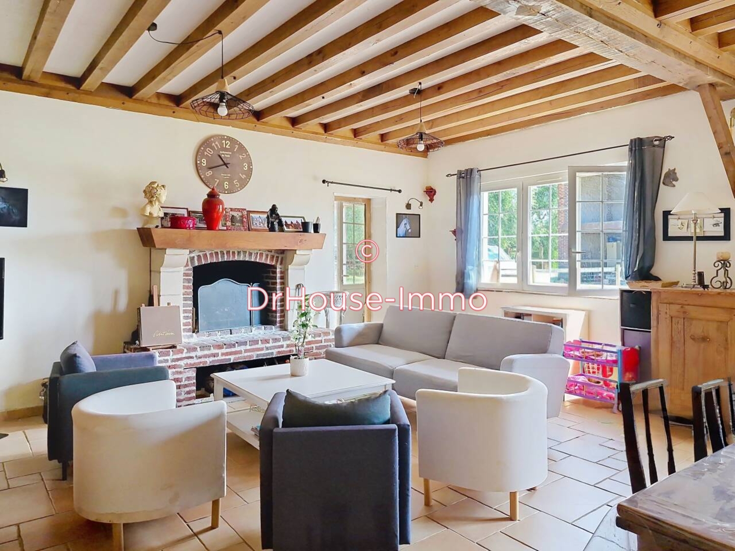 Maison 6 pièces de 135 m² - Notre-Dame-d'Estrées (14340)