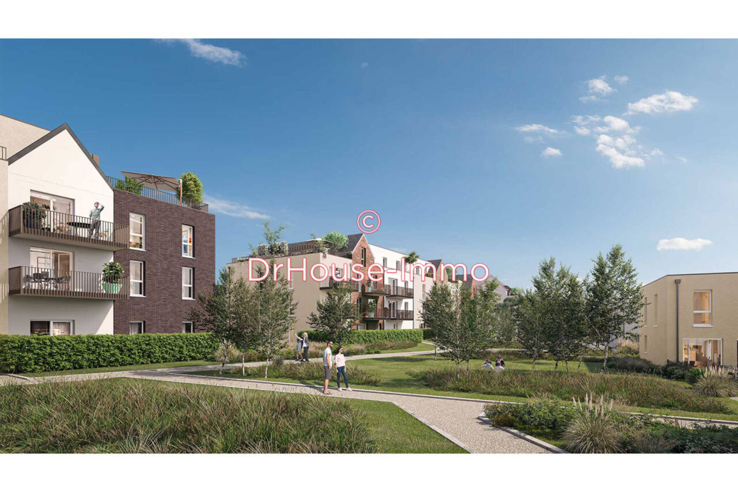 Appartement 4 pièces de 80 m² - Armentières (59280)