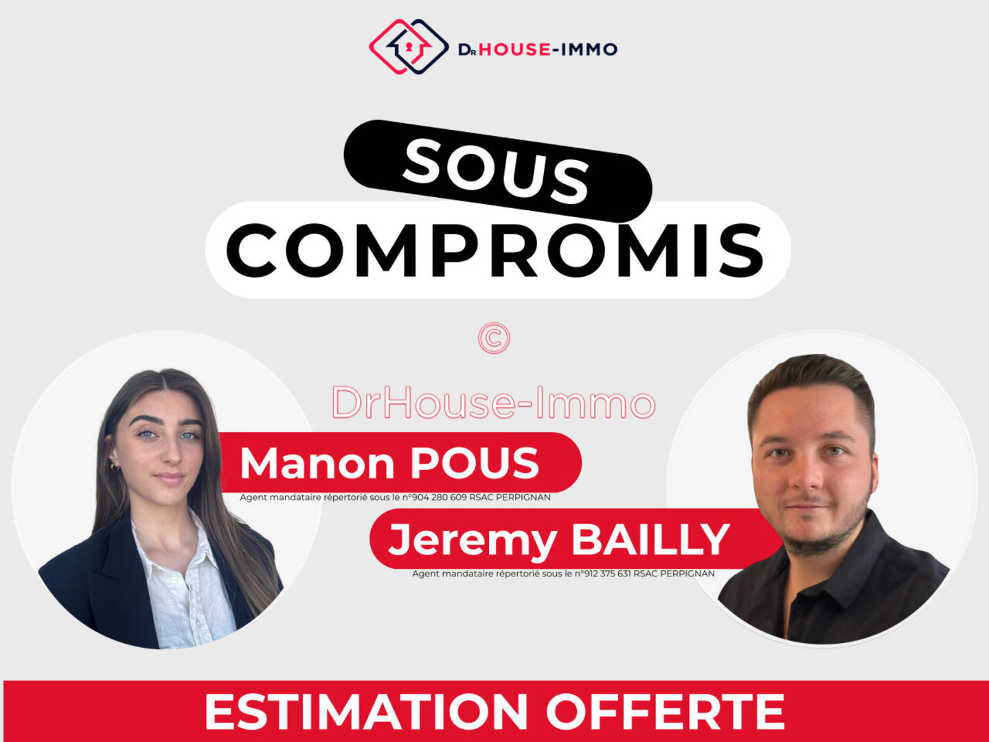 Appartement 3 pièces de 65 m² - Saint-Estève (66240)