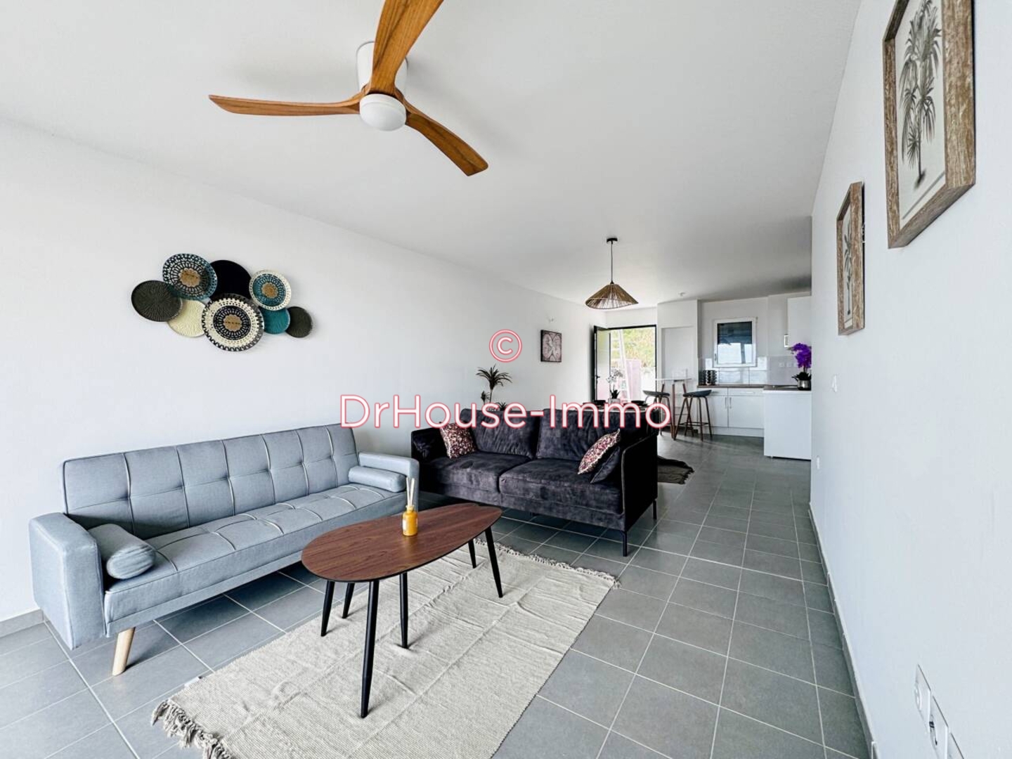 Appartement 3 pièces de 62 m² - Saint-Martin (97150)