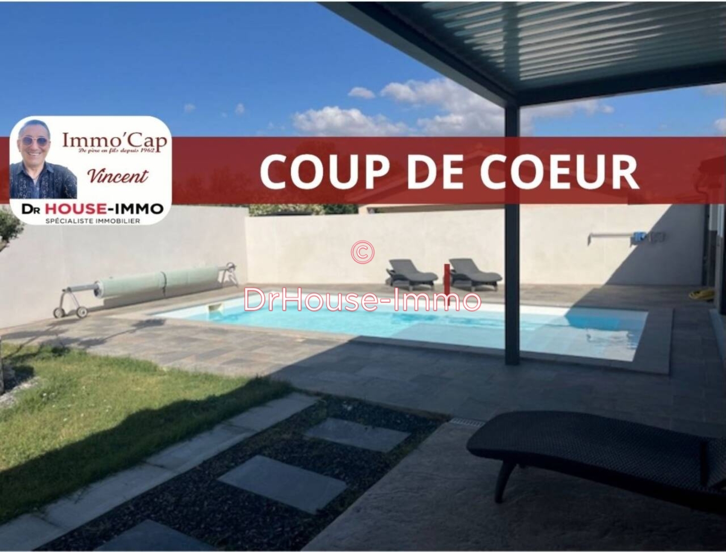 Maison 7 pièces de 156 m² - Cers (34420)