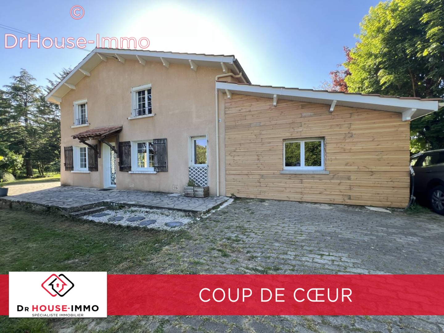 Photo 1 : Vente Maison 6 pièces Feuillade 163 m²