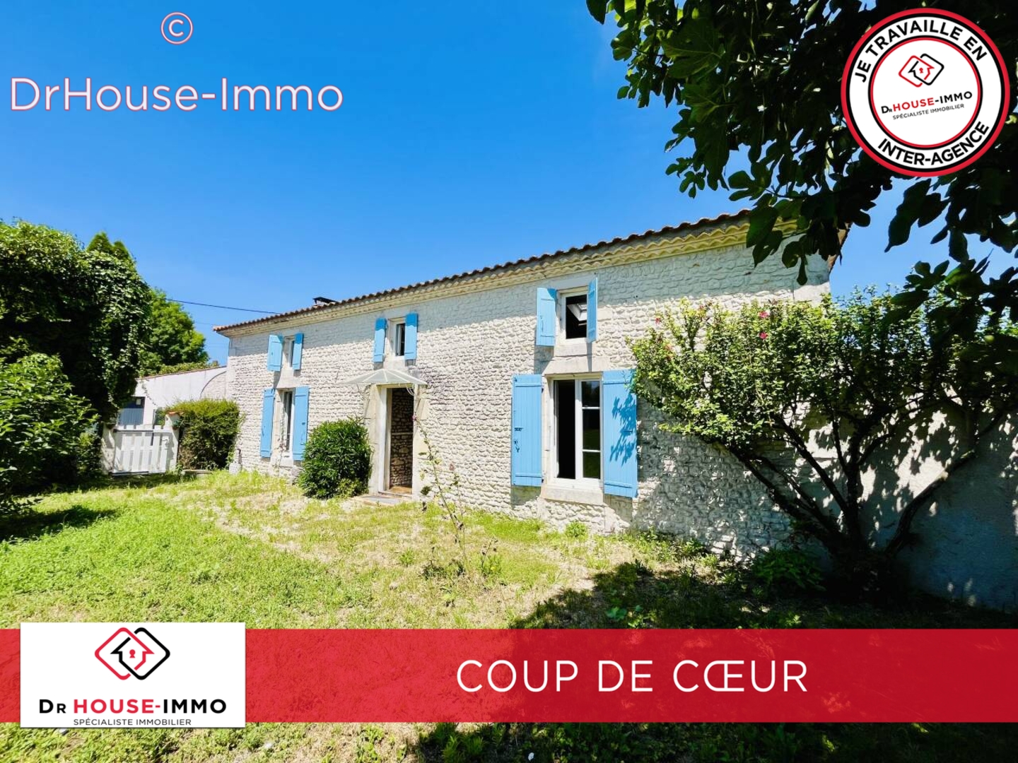Photo 1 : Vente Maison 3 pièces Semussac 100 m²