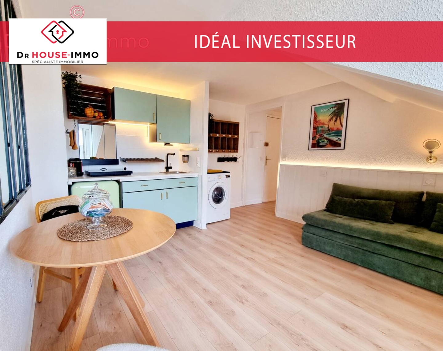 Photo 2 : Vente Appartement 2 pièces Le Pouliguen 22 m²