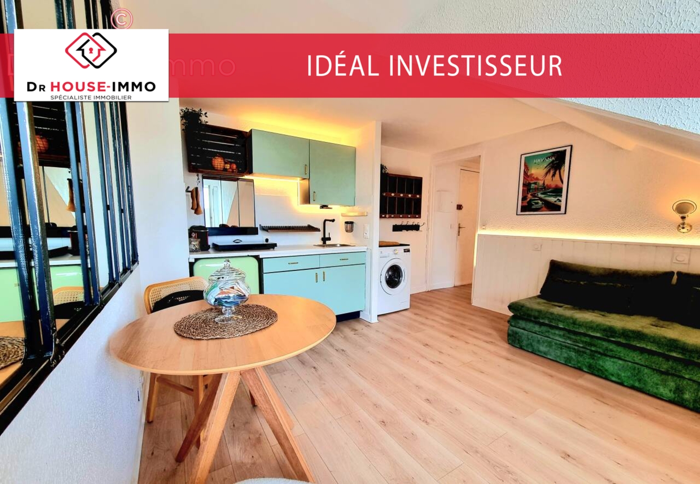 Photo 1 : Vente Appartement 3 pièces Le Pouliguen 52 m²