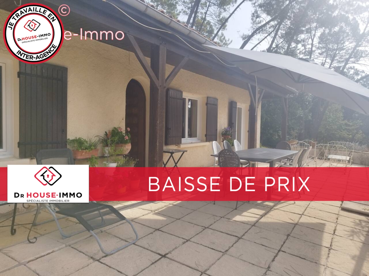 Photo 1 : Vente Maison 4 pièces Le Fleix 97 m²