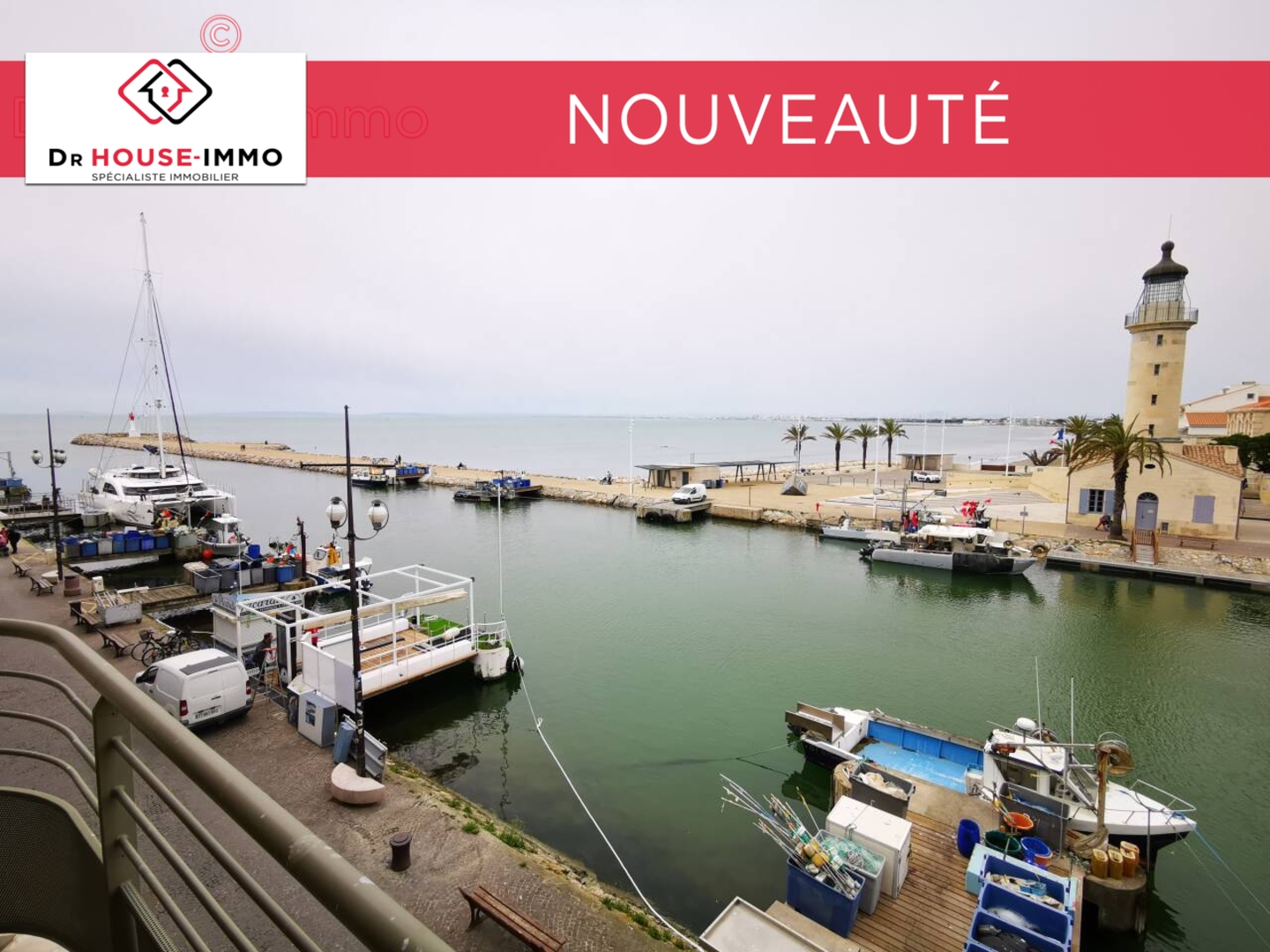 Photo 1 : Vente Appartement 5 pièces Le Grau-du-Roi 129 m²