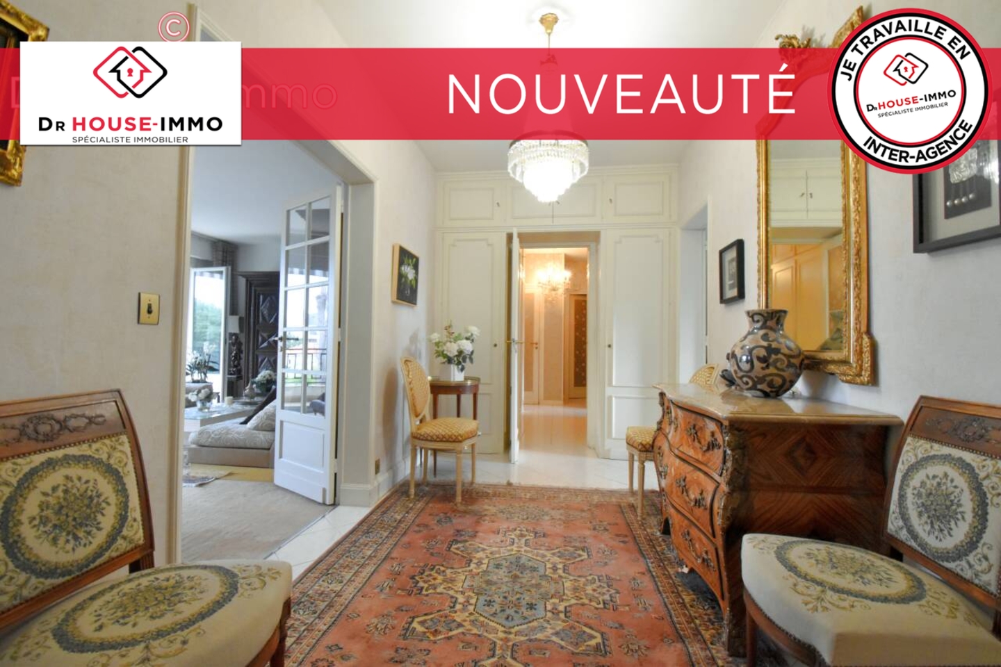 Photo 1 : Vente Appartement 5 pièces Le Bouscat 140 m²