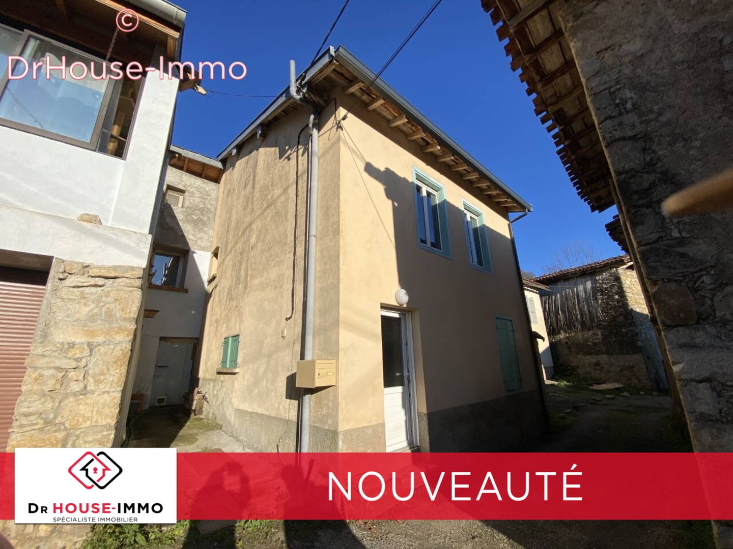 Photo 1 : Vente Maison 4 pièces Aigues-Juntes 68 m²