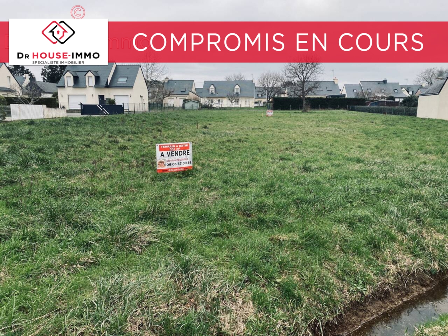 Photo 1 : Vente Terrain Sarzeau 557 m²
