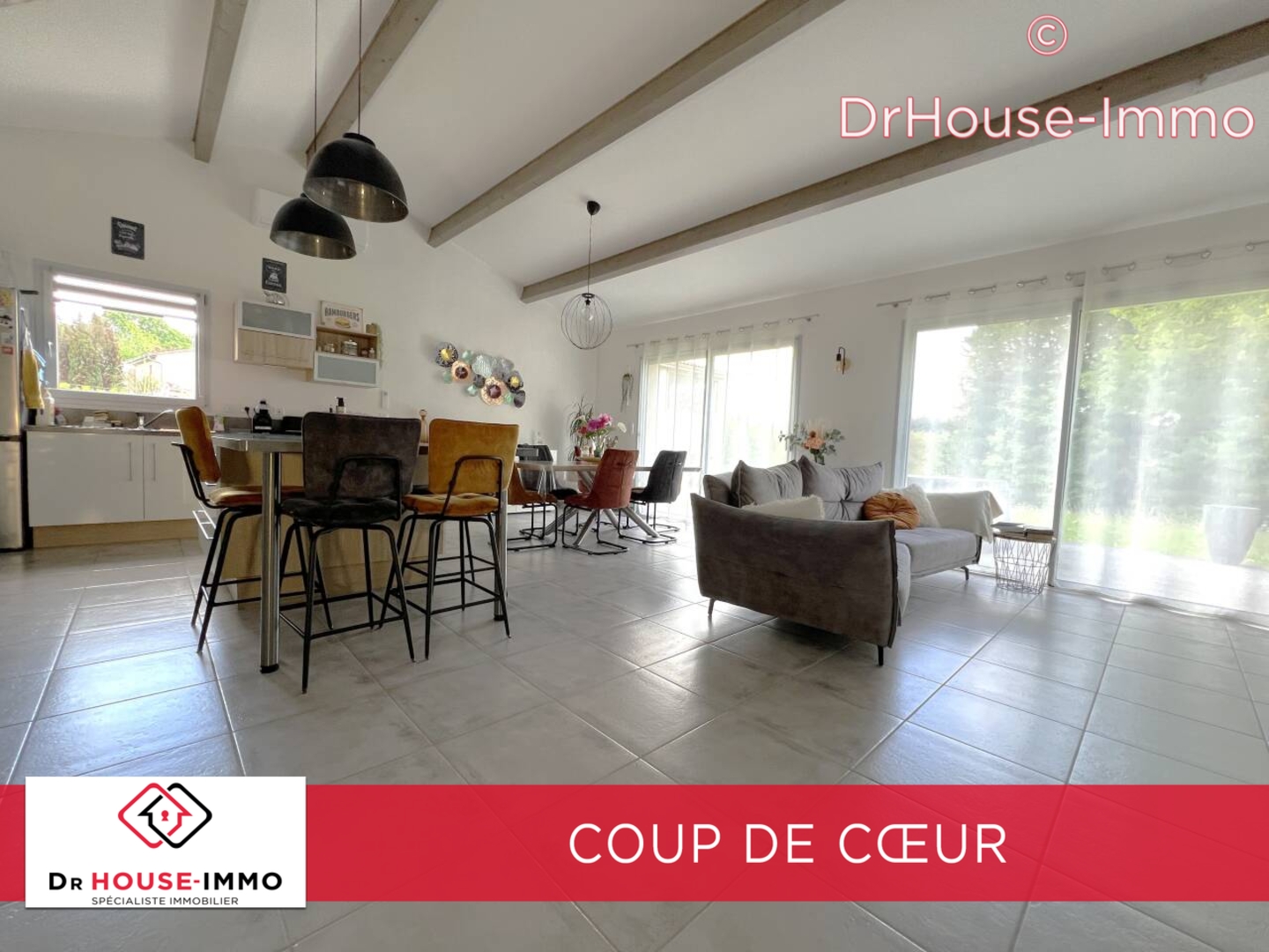 Photo 1 : Vente Maison 6 pièces Dignac 125 m²