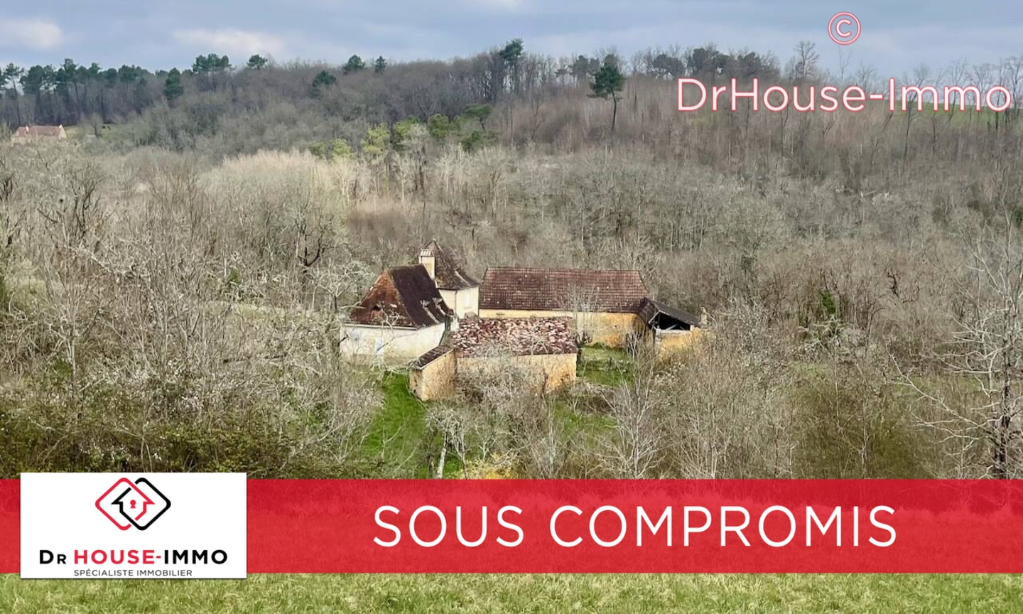 Photo 1 : Vente Maison 4 pièces Rouffignac-Saint-Cernin-de-Reilhac 100 m²