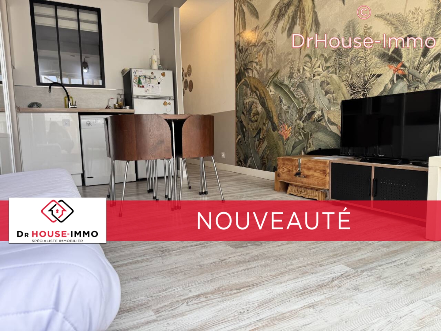 Photo 1 : Vente Appartement 2 pièces Canet-en-Roussillon 30 m²