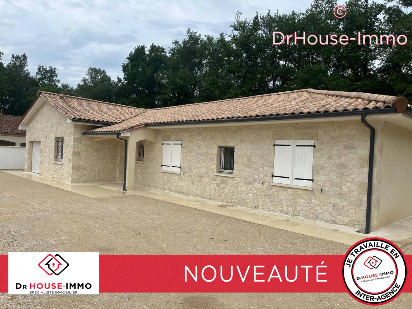 Photo 1 : Vente Maison 5 pièces Bergerac 124 m²