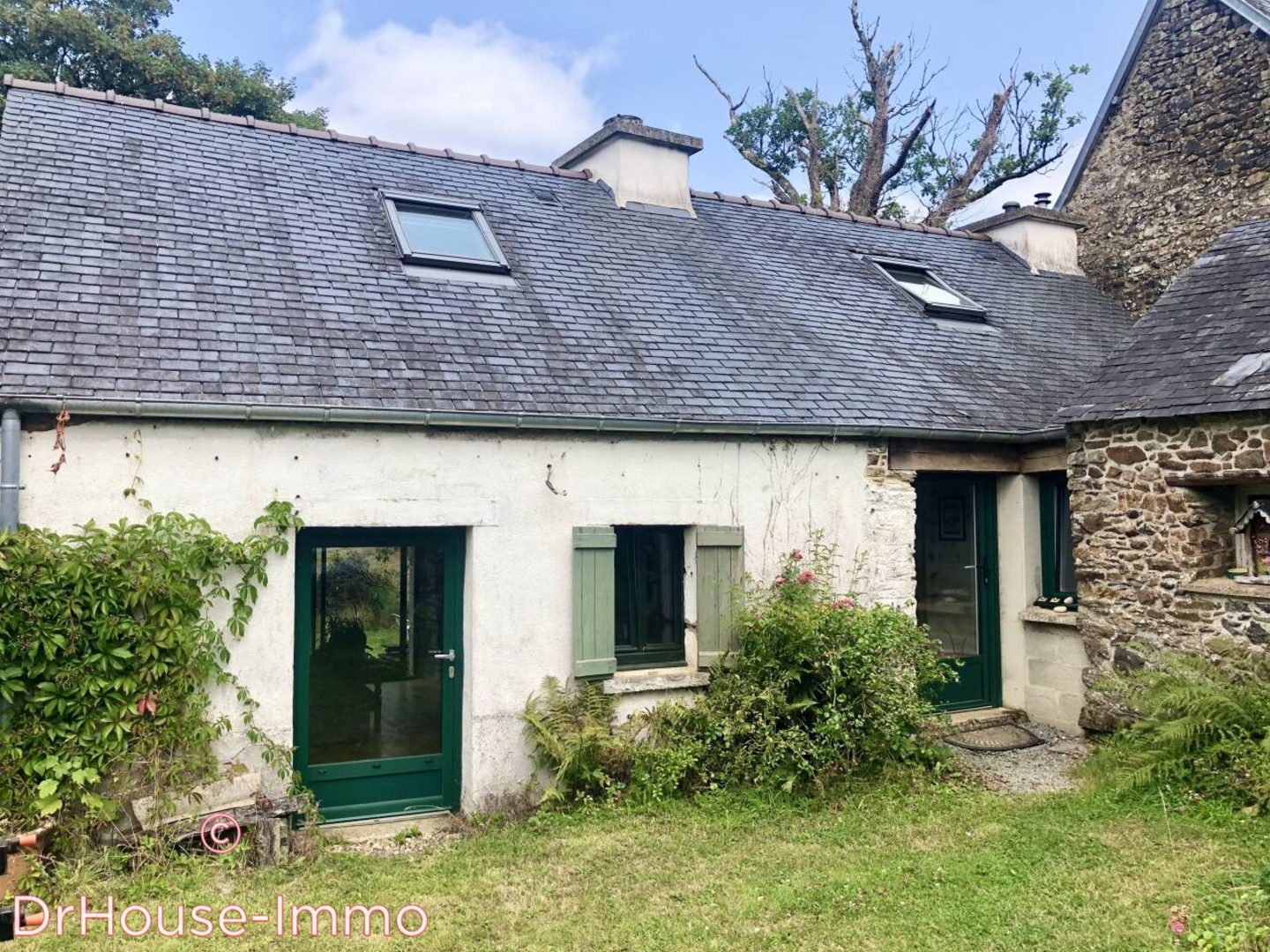 Photo 1 : Vente Maison 4 pièces Poullaouen 49 m²