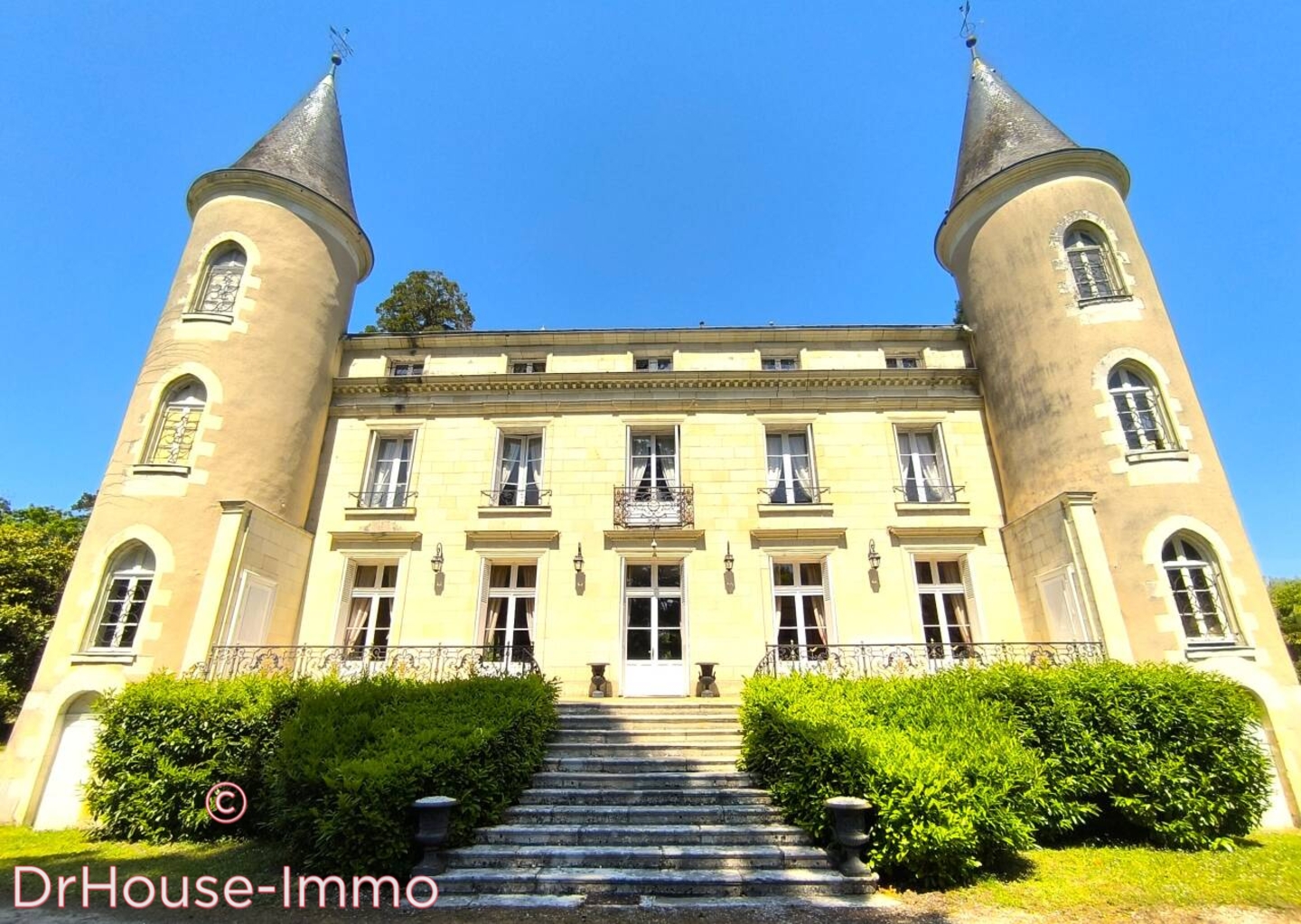 Photo 1 : Vente Château 30 pièces La Roche-Posay 1550 m²
