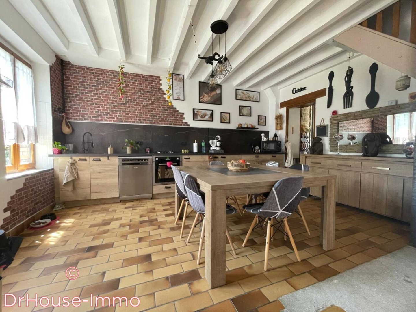 Photo 3 : Vente Maison 7 pièces Mignerette 175 m²
