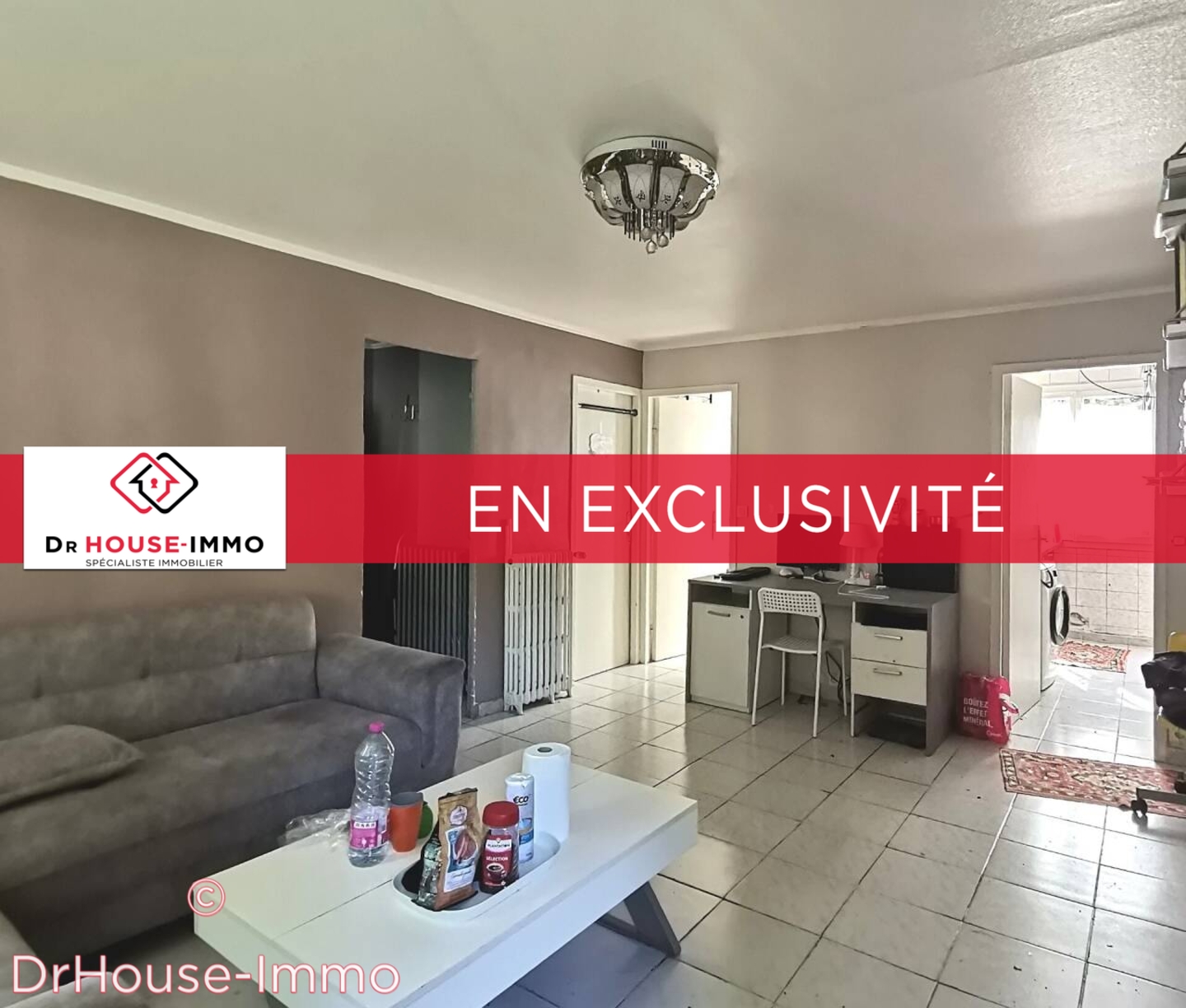 Photo 1 : Vente Appartement 4 pièces Clichy-sous-Bois 59 m²
