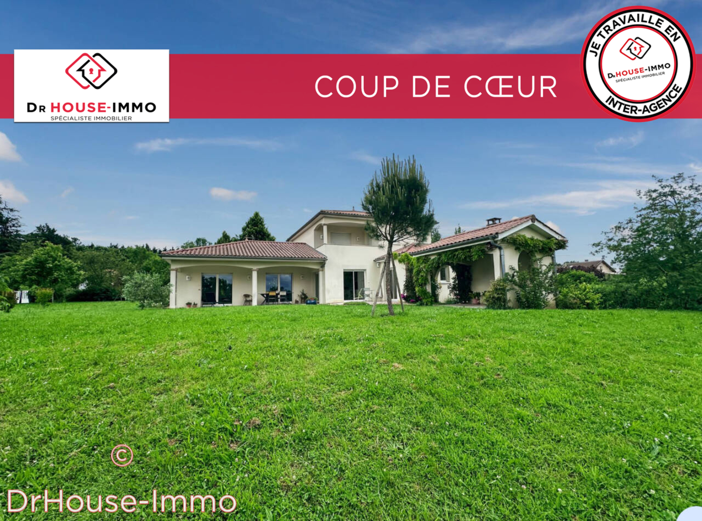 Photo 1 : Vente Maison 5 pièces Saint-Martin-Belle-Roche 210 m²