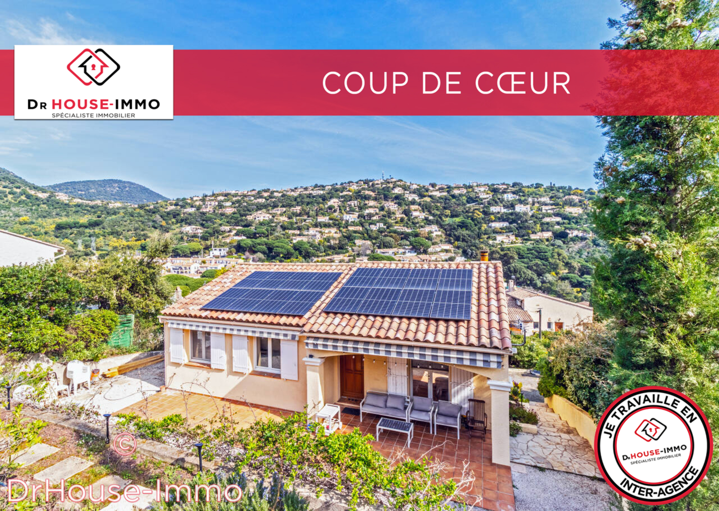 Photo 1 : Vente Maison 6 pièces Cavalaire-sur-Mer 134 m²
