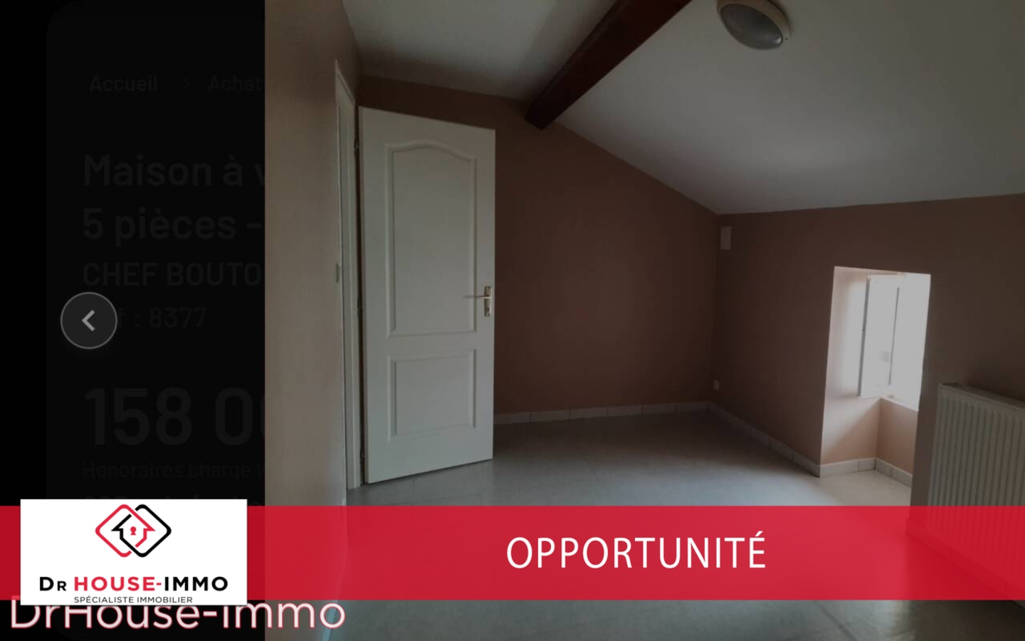Photo 3 : Vente Maison 5 pièces Chef-Boutonne 103 m²