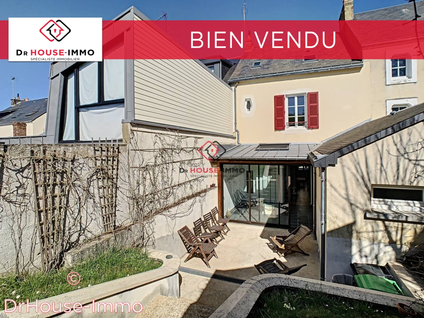 Photo 1 : Vente Maison 5 pièces Le Mans 144 m²